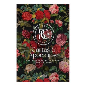 Bíblia Contexto - Cartas & Apocalipse - Floral - Com Referências Cruzadas Por Extenso