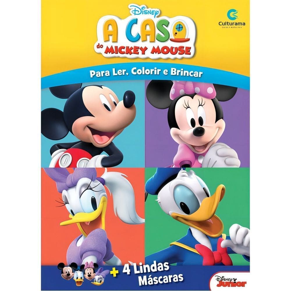 Casa Do Mickey Mouse, a - P/ L.c. B. + 4 Mascara