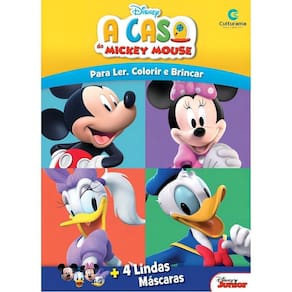 Casa Do Mickey Mouse, a - P/ L.c. B. + 4 Mascara