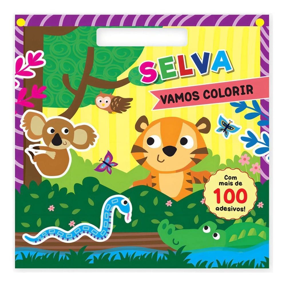 Vamos Colorir - Selva