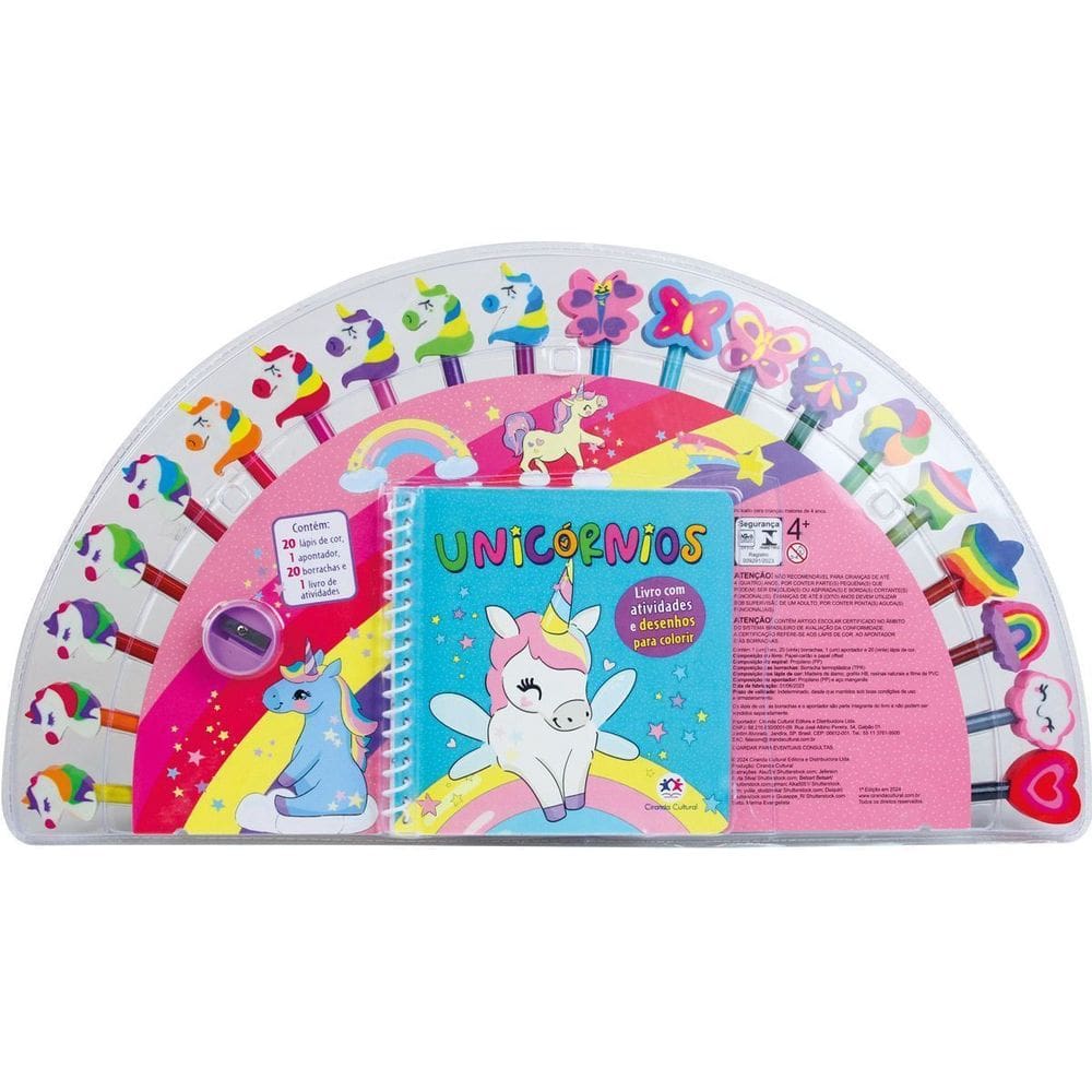 Unicórnios - Borrachas Divertidas