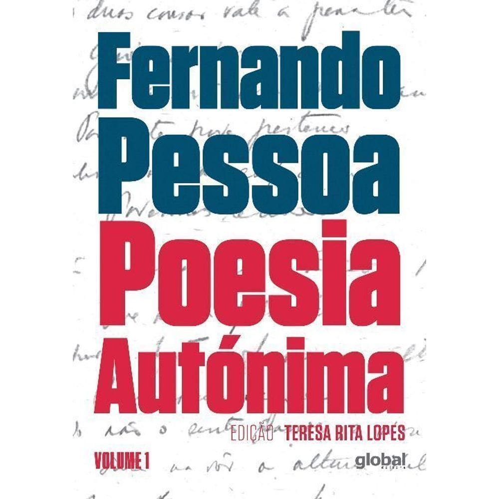 Poesia Autónima - Volume 1