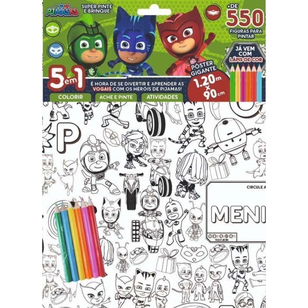 Superpinte e Brinque: Pj Masks