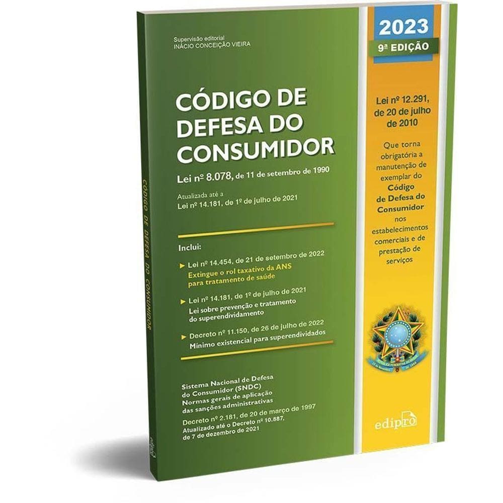 Código de Defesa do Consumidor - 39Ed/24