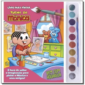 Turma da Mônica - Livro Para Pintar - Mônica