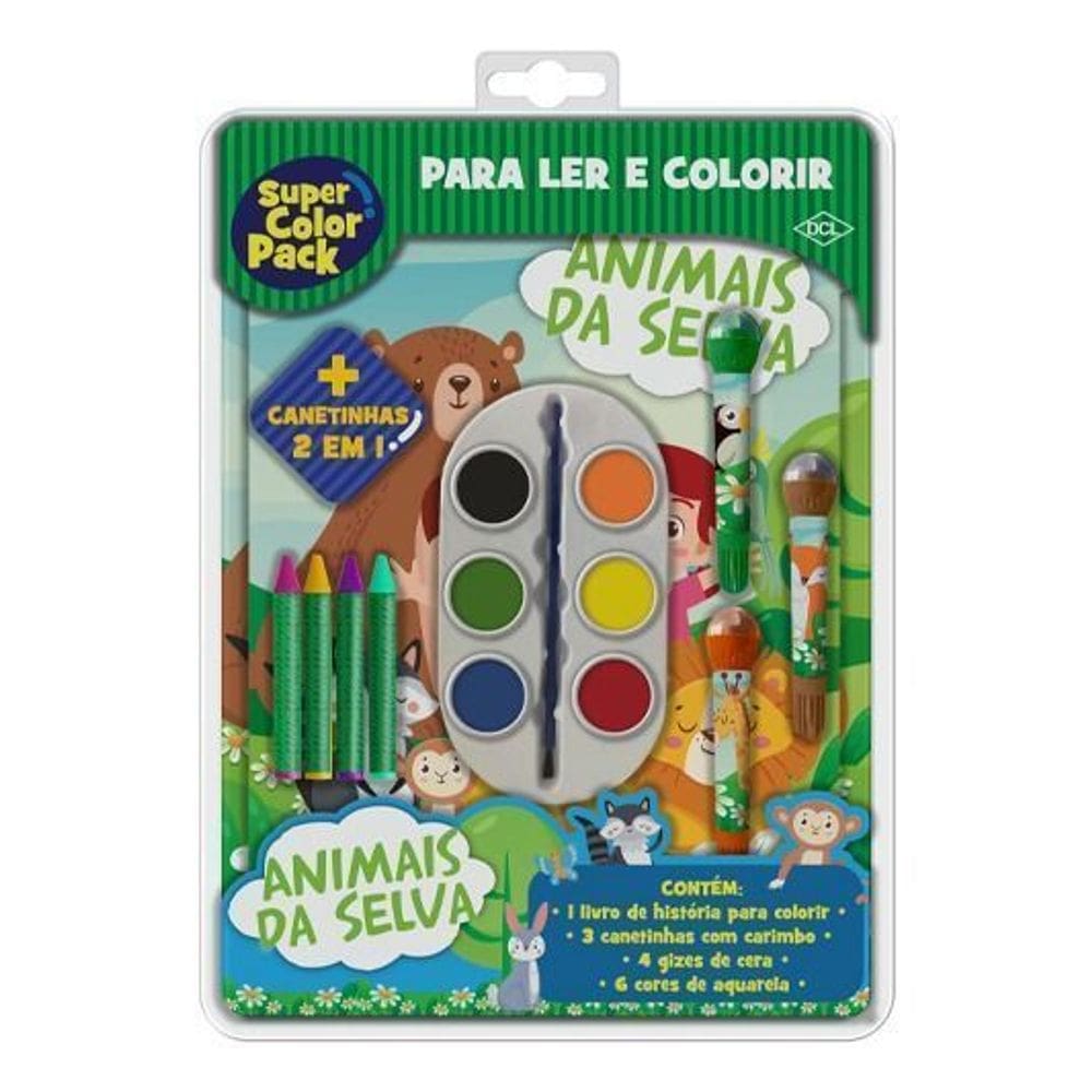 Super Color Pack - Animais da Selva