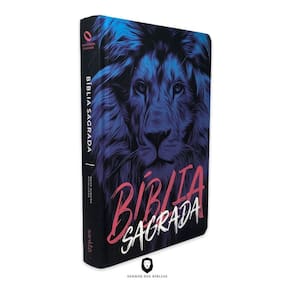 Bíblia Naa Leão Azul - Nova Almeida Atualizada