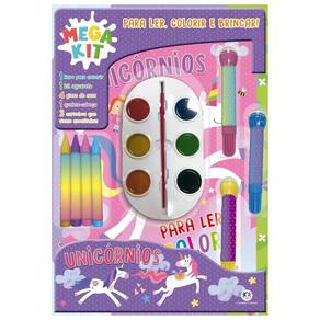 Unicórnios - Ler, Colorir e Brincar