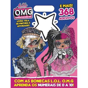 L.O.L. Surprise! OMG - Livro Tela de Pintura e Atividades