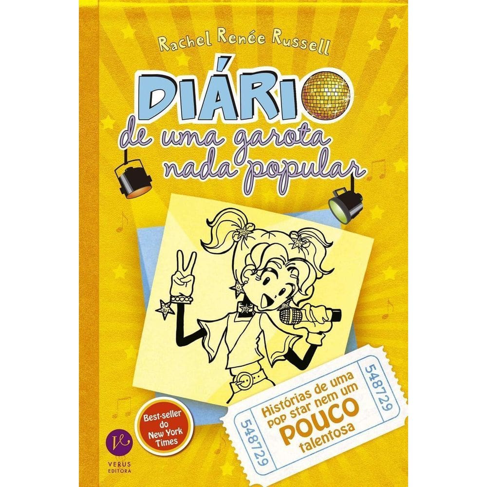 Diário de Uma Garota Nada Popular - Vol. 03 - Histórias de Uma Pop Star Nem Um Pouco Talentosa