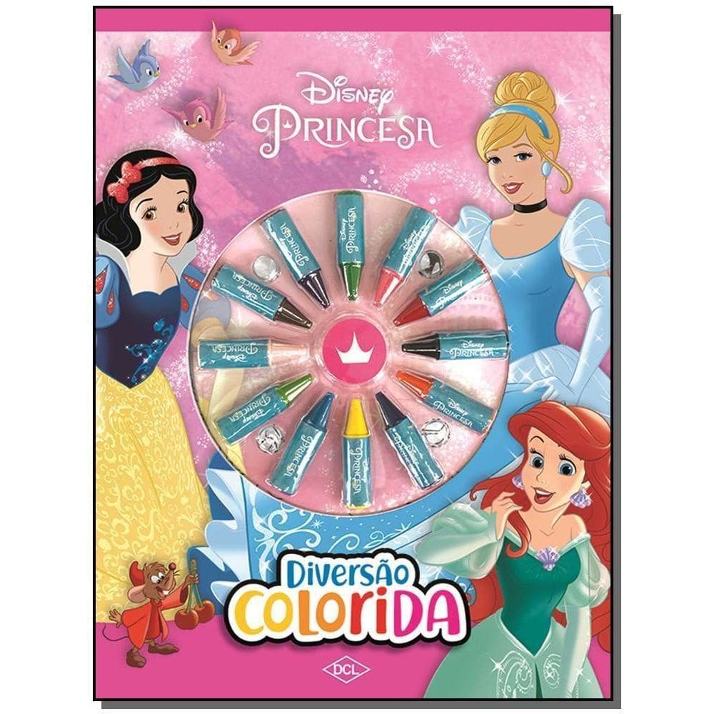 Disney - Diversão Colorida - Princesas