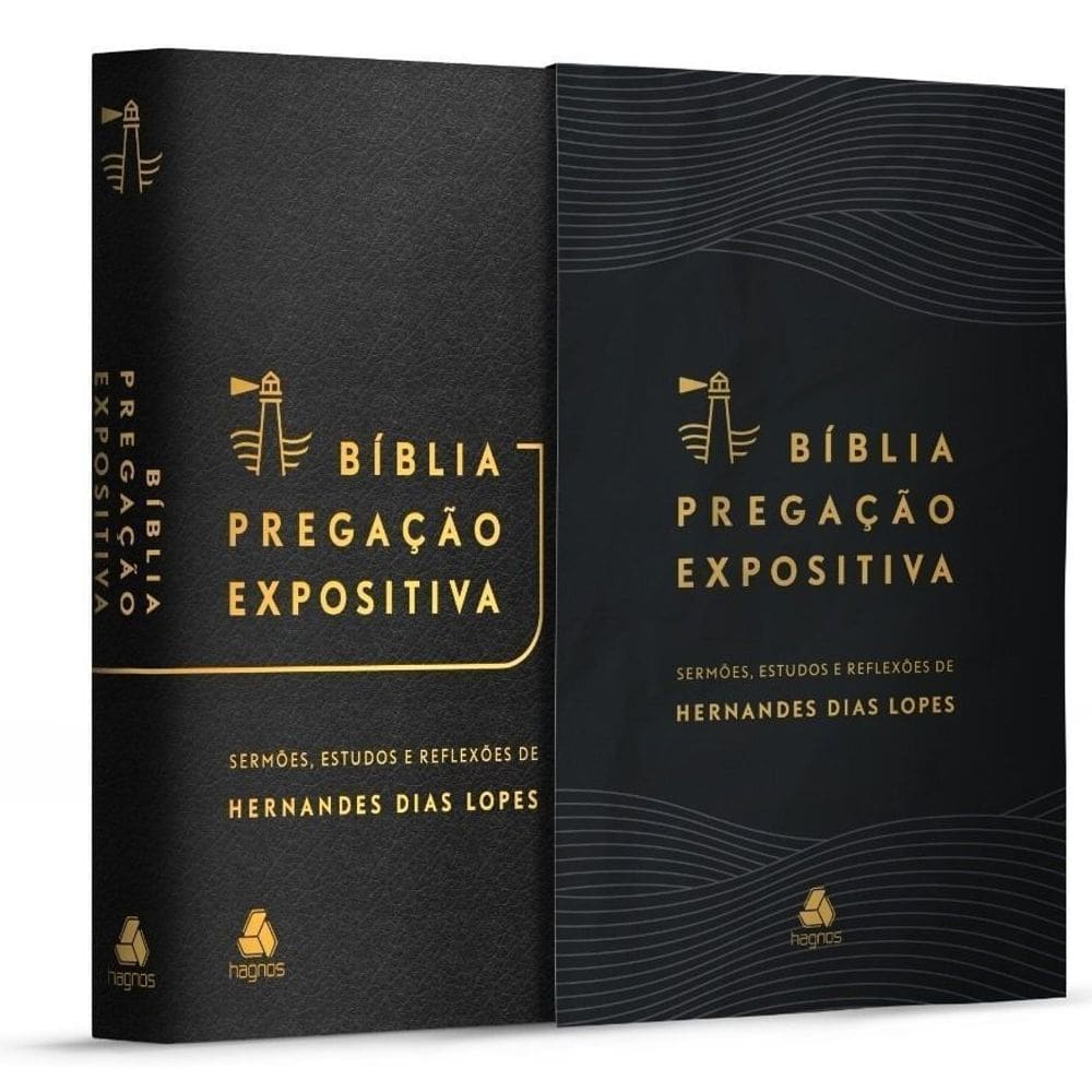 Bíblia Pregação Expositiva - Preto