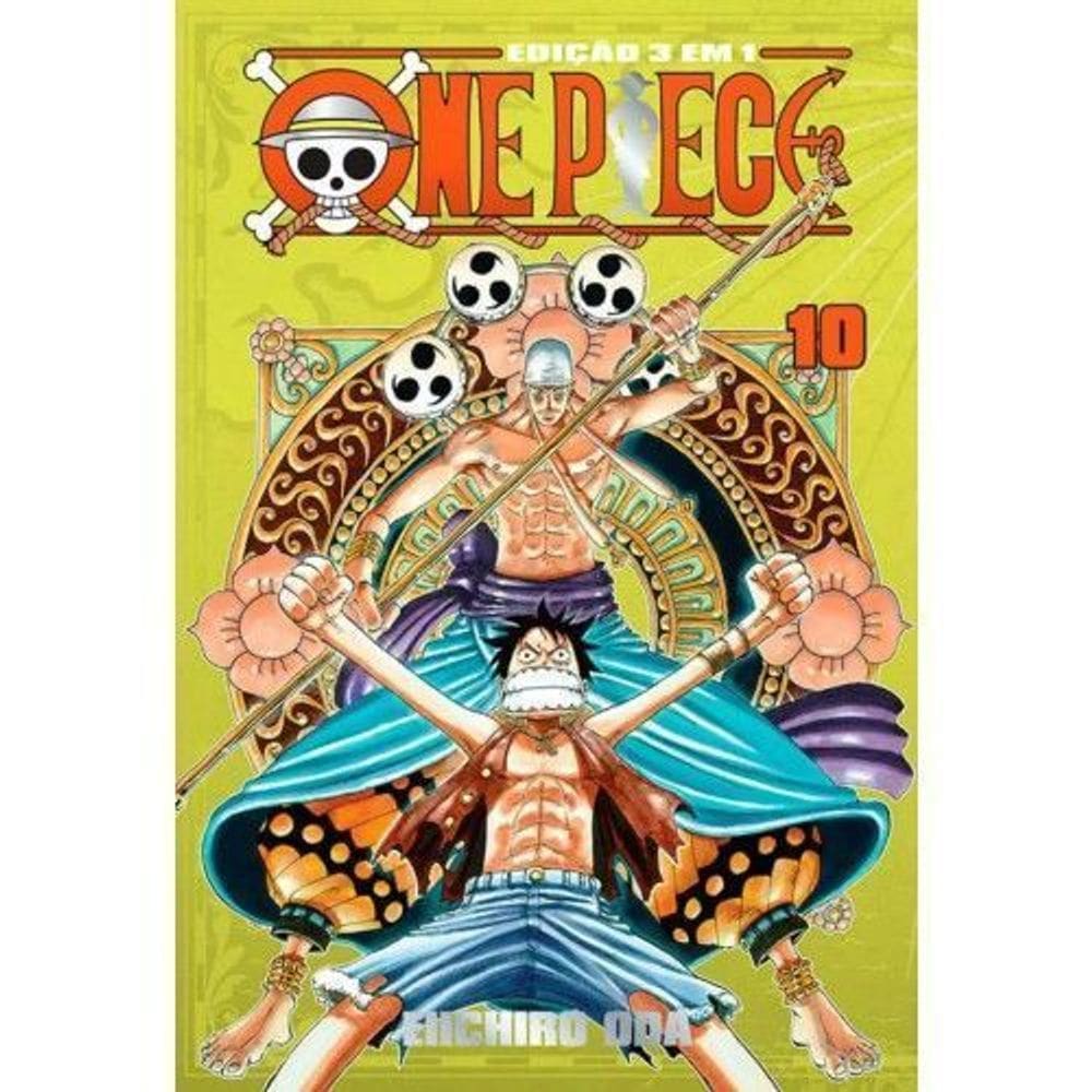 One Piece 3 Em 1 - Vol. 10