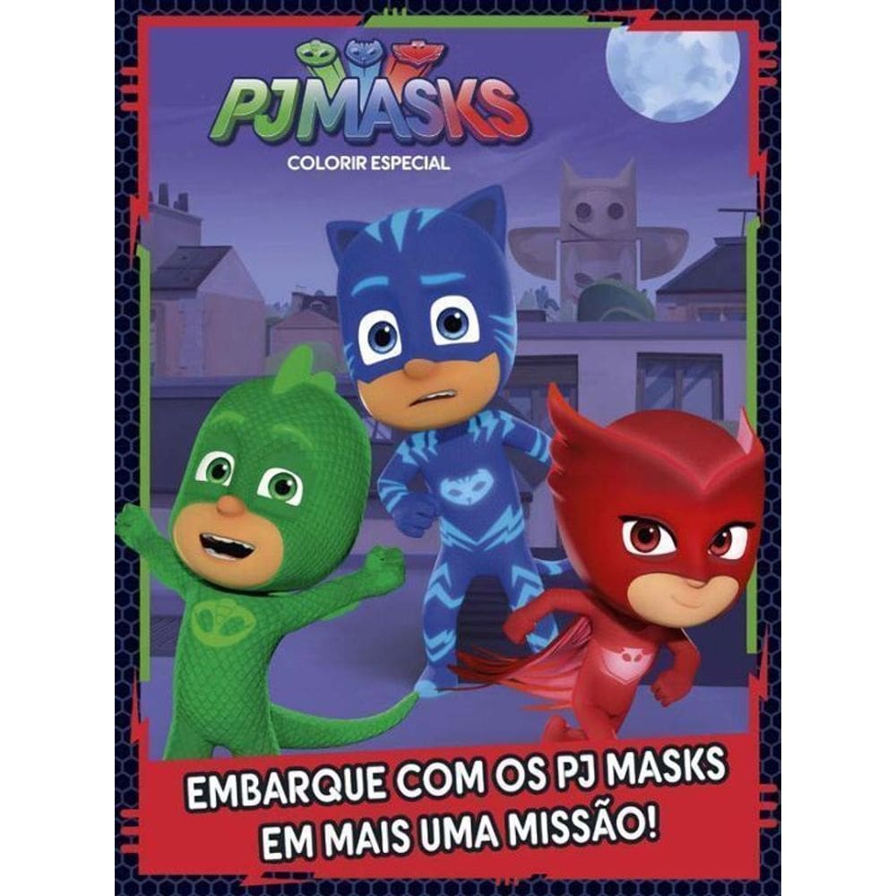 Pj Masks - Colorir Especial
