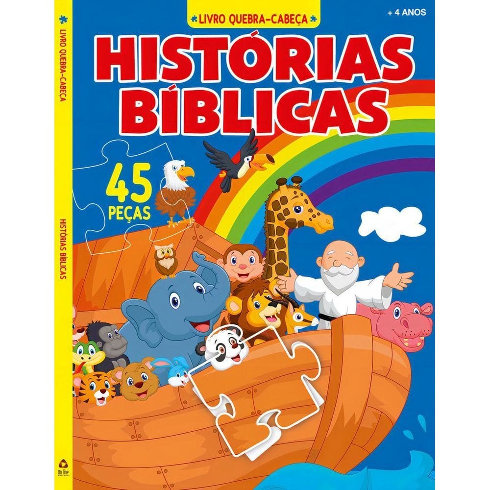 Livro Quebra-Cabeça - Histórias Bíblicas