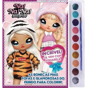 Na! Na! Na! Surprise - Livro Para Pintar - Aquarela 10 Cores