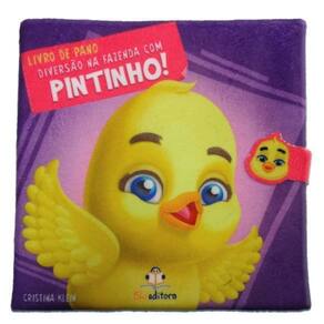 Livro de Pano - Diversão na Fazenda - Pintinho!