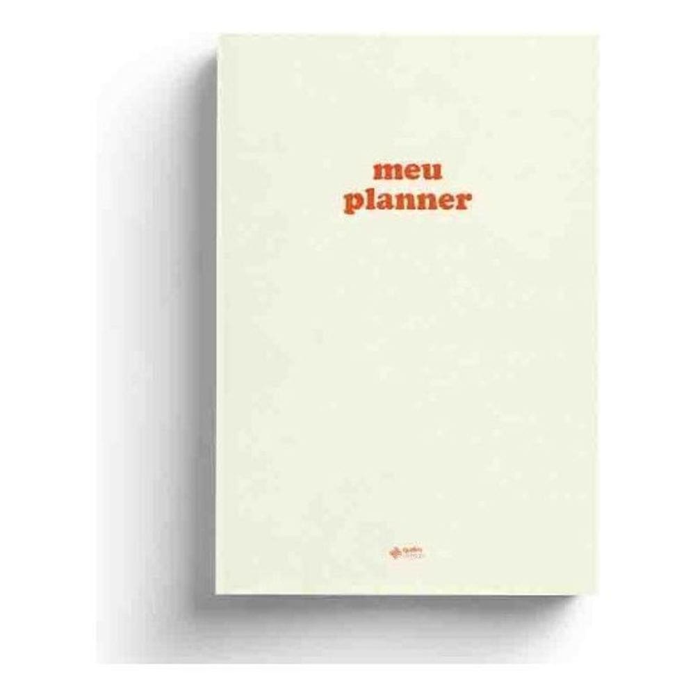 Meu Planner 2024 - Capa Creme