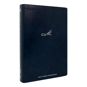 Bíblia de Estudo Macarthur - NVI - Couro Soft - Azul - Leitura Perfeita