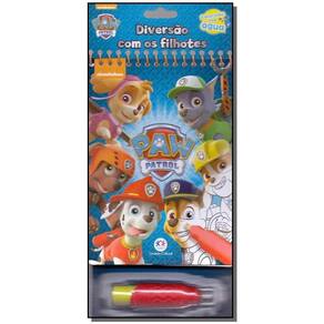 Colorindo Com Água - Paw Patrol - Diversão Com os Filhotes