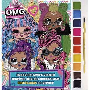 Livro Para Pintar - L.O.L. Surprise! O.M.G.
