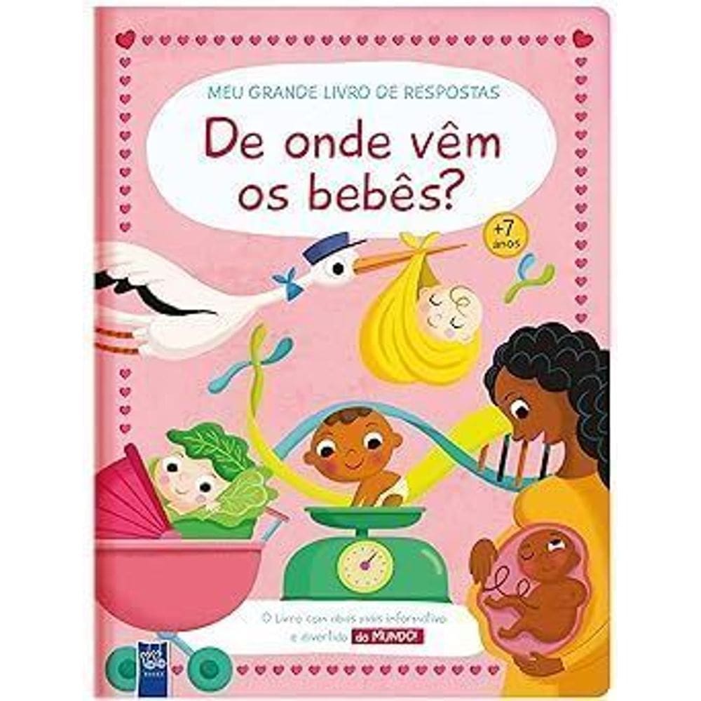 Meu Grande Livro de Respostas: de Onde Vem os Bebe