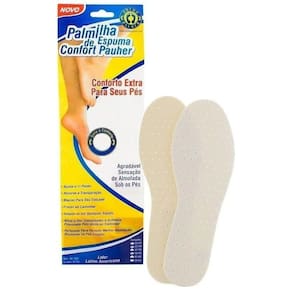 Palmilha de Espuma Confortpauher Branca AC060 Orthopauher