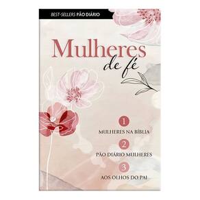 Box - Mulheres de Fé - 3 Livros - Um box especial para elas