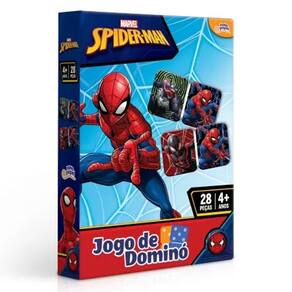 Jogo De Dominó Infantil Homem Aranha Marvel Toyster 8015