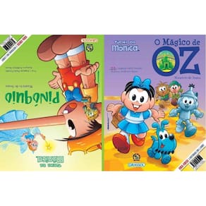 Turma da Mônica - Vira-Virou - Mágico de Oz / Pinóquio