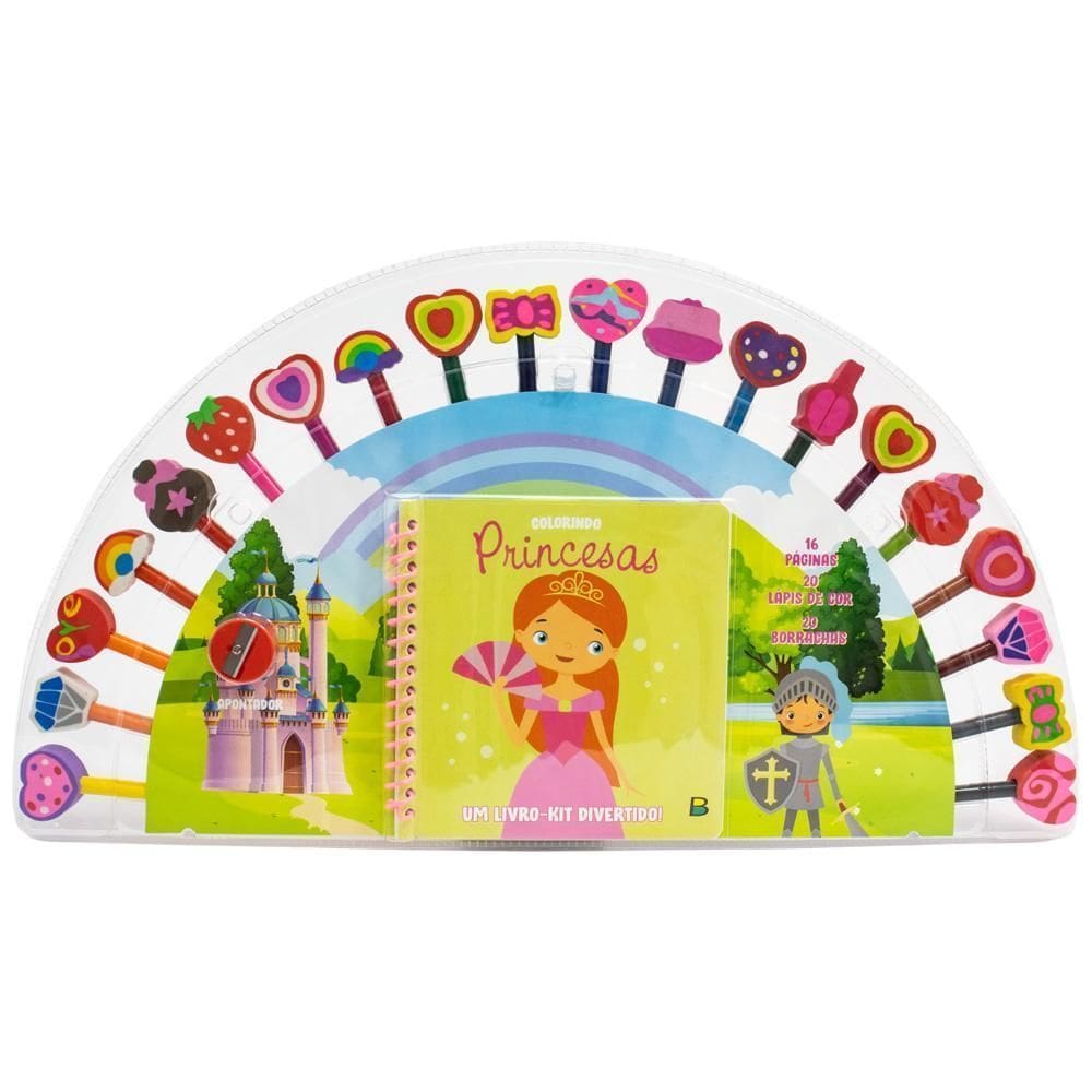 Um Livro-Kit Divertido! - Princesas