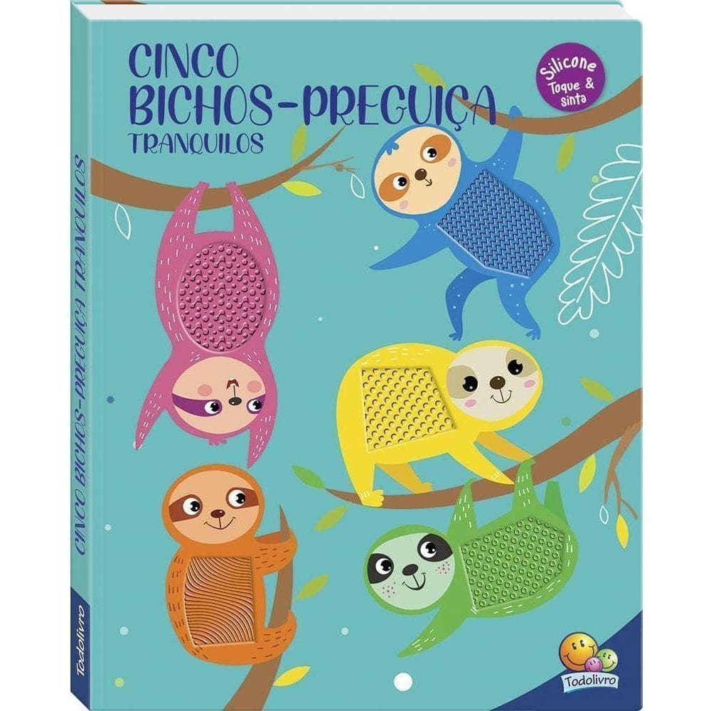 Toque & Sinta - Cinco Bichos-Preguiça Tranquilos