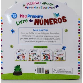 Escreva e Apague - Meu Primeiro Livro De Numeros