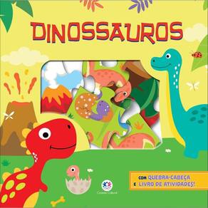 Dinossauros - Com Quebra-Cabeca e Livro de Atividades!