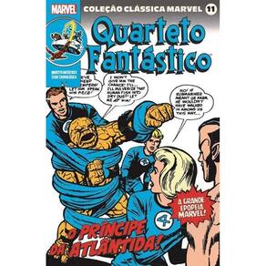 Coleção Clássica Marvel Vol.11 - Quarteto Fantástico Vol.02