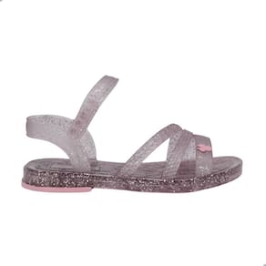 Sandália Infantil Grendene Kids Minnie Style Bag Rosa Glitter