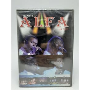 Dvd Quarteto Alfa - Ao Viv