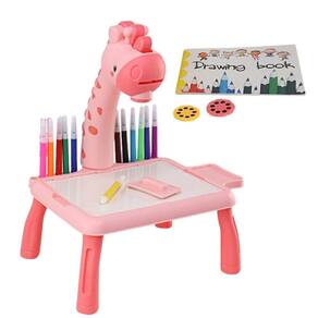 Lousa Com Projetor Desenho Interativo Infantil Mesinha Mágica