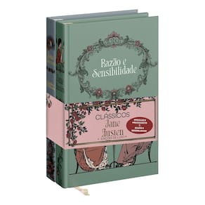 Combo Clássicos Jane Austen - Edição Luxo - Orgulho e Preconceito + Razão e Sensibilidade