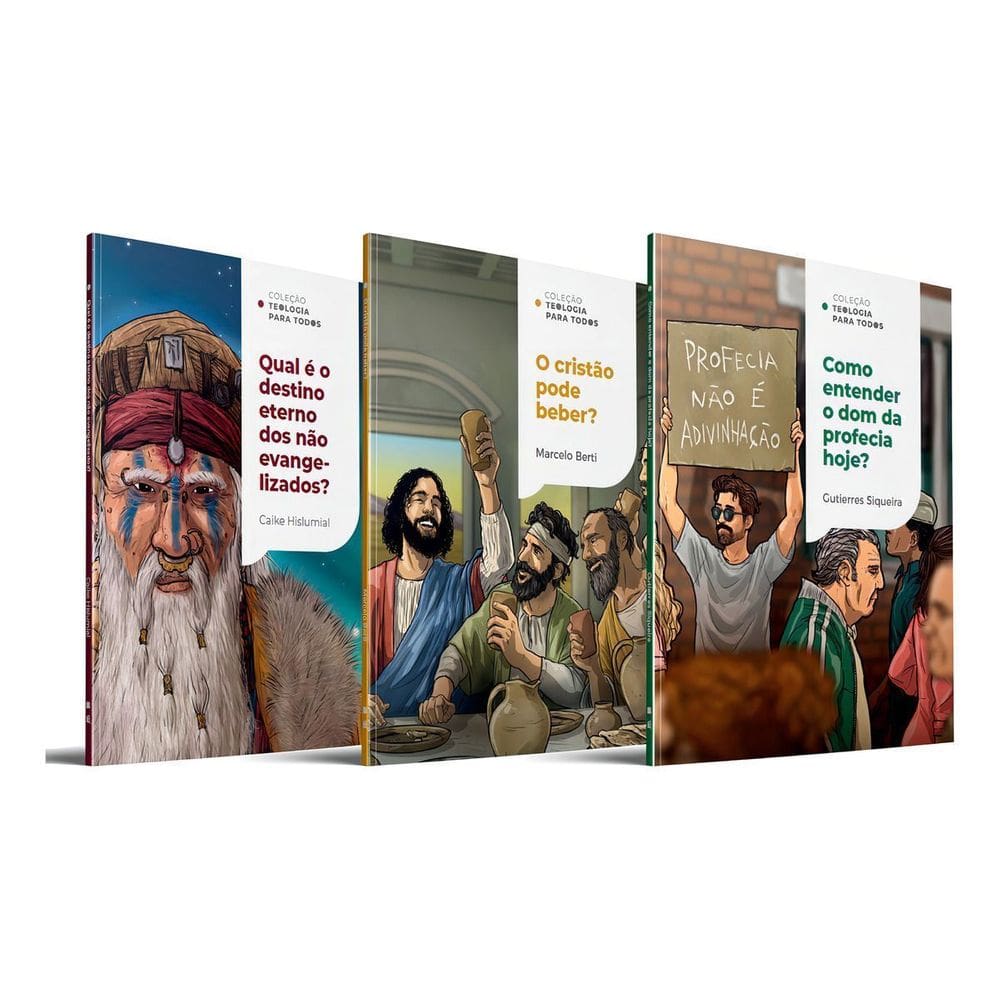 Coleção - Teologia Para Todos - Kit 3