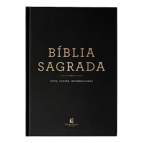 Bíblia NVI, Capa Dura, Preta, Econômica, Clássica