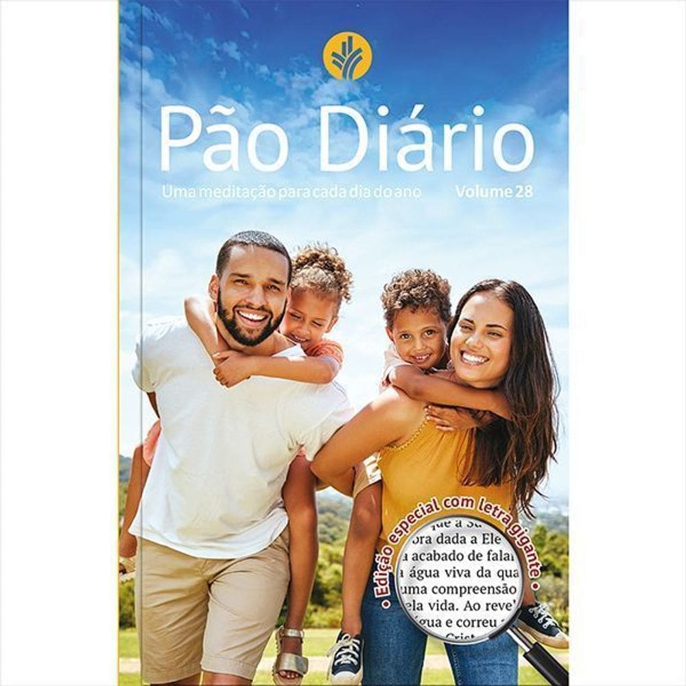 Pão Diário - Vol. 28 - Letra Gigante - Família