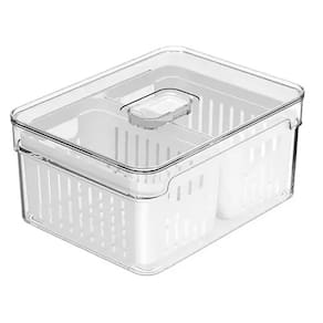Organizador Clear Fresh com 2 Cestos 2,2L Natural OF650NT - Ou