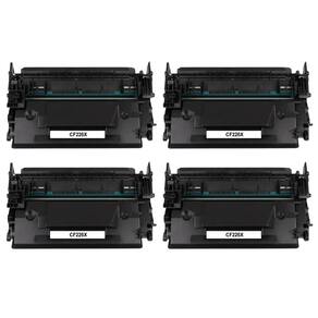 Kit 4 Toner Compatível 26X MAIOR CF226X M402 M426