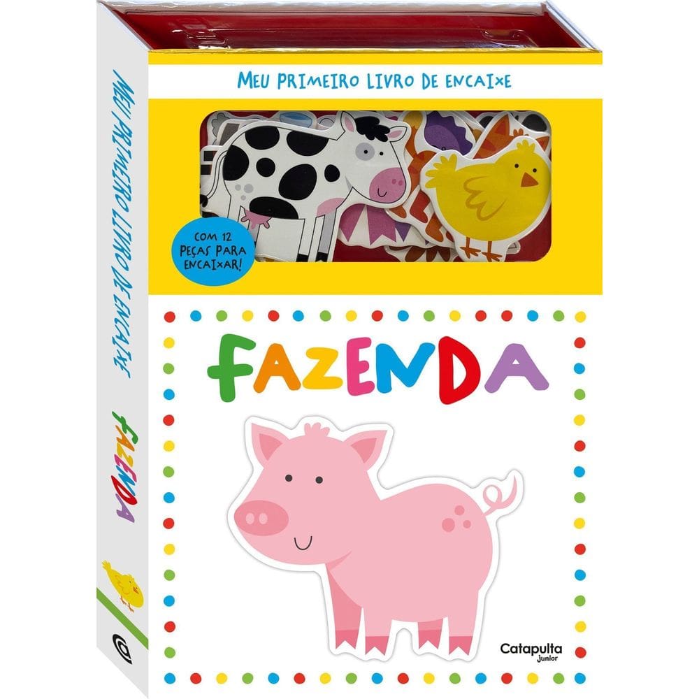 Meu Primeiro Livro De Encaixe: Fazenda