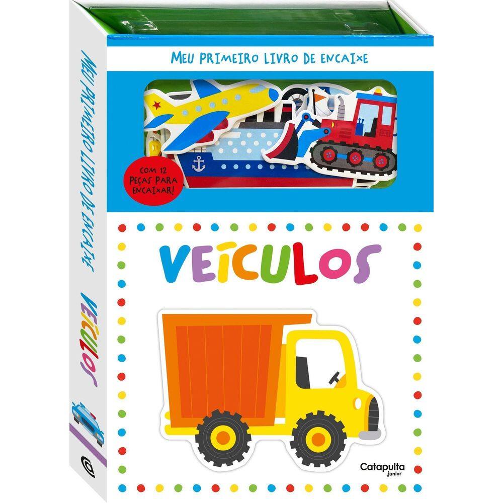 Meu Primeiro Livro de Encaixe - Veículos
