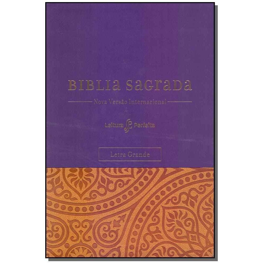 Bíblia Sagrada NVI - Capa Roxa - Letra Grande