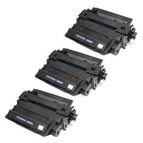 Kit 3 Toner Compatível 55X MAIOR CE255X P3015 M521
