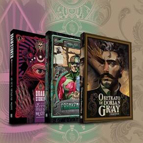 Combo NS Classics - O Retrato de Dorian Gray, Os Sete Dedos da Morte e Frankenstein