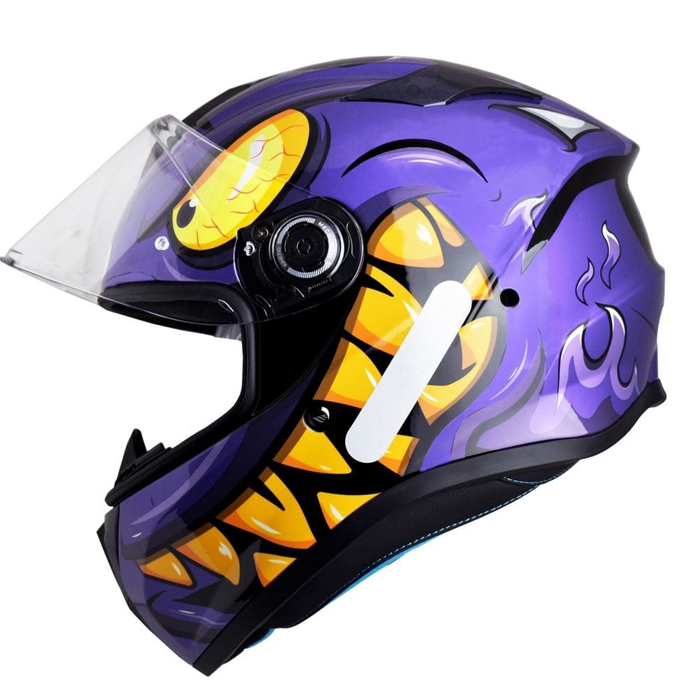 Capacete Feminino MT Targo S Angelandemon Rosa Roxo